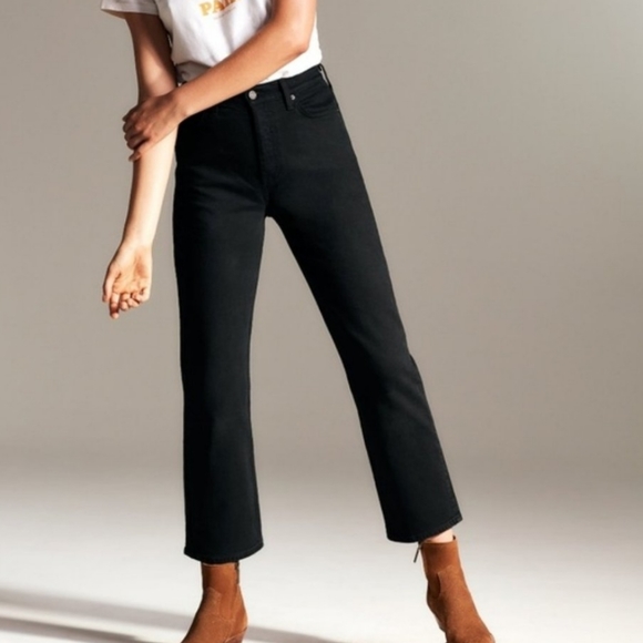 Aritzia Denim - Denim Forum Arlo high rise straight jeans